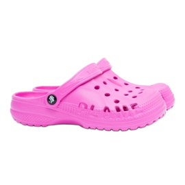 Flameshoes Pantuflas de Mujer Pink Light Crocs Eva rosa