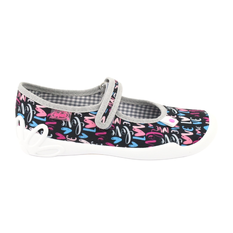 Calzado infantil befado 114Y373 negro multicolor