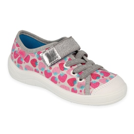 Zapatos befado niño 251X190 rosa gris