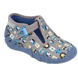 Zapatos befado niño 110P438 azul gris multicolor
