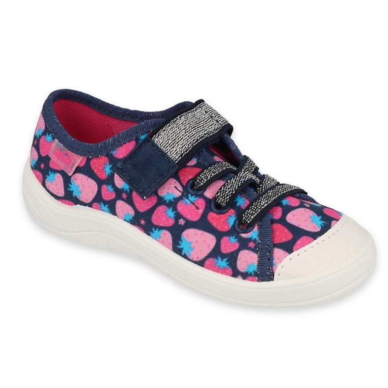 Zapatos befado niño 251X191 azul marino rosado gris