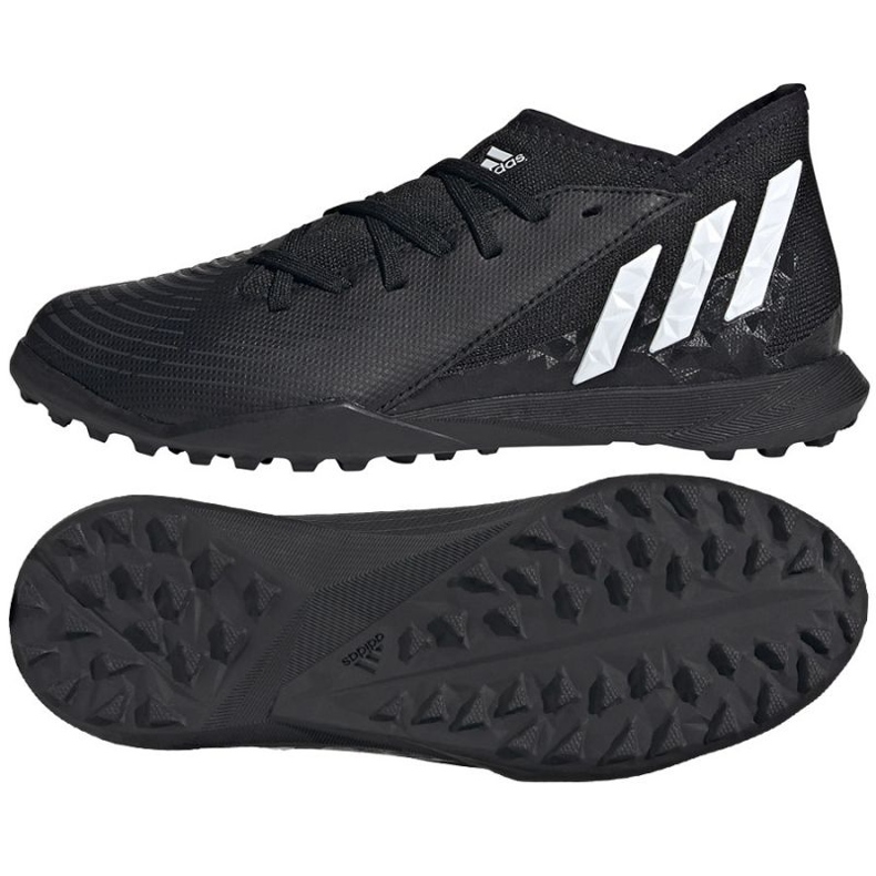 Botas de fútbol Adidas Predator Edge.3 Tf Jr GZ2895 negro negro