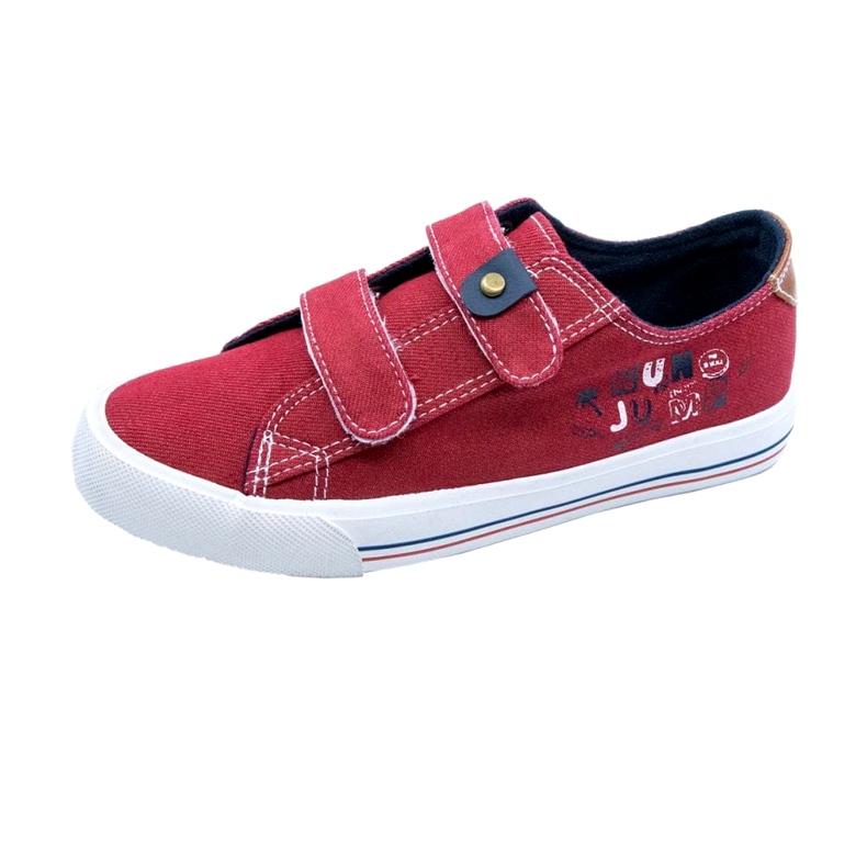 Atletico Zapatillas para niños para velcro rojo Atlético WY20758