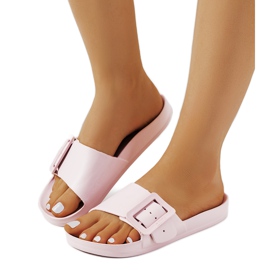 Pantuflas rosas Big Star FF274A387 rosado