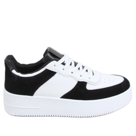 Deportivas mujer Zetto Negras blanco negro