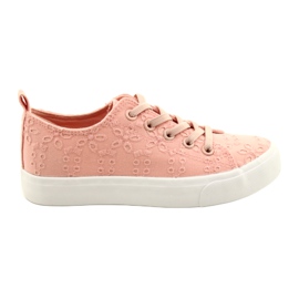 Atletico Zapatillas de deporte para niñas deslizadas WY20763 PINK rosa