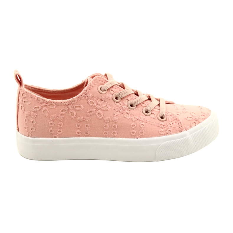 Atletico Zapatillas de deporte para niñas deslizadas WY20763 PINK rosado