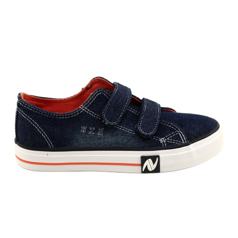 Jeans Azul Marino Atletico Velcro WY21427