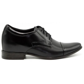 Olivier Zapatos formales para hombre P10, negro