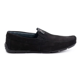 Olivier Mocasines hombre piel negros 937MA