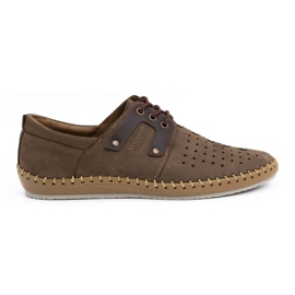 Olivier Zapatos hombre piel verano 882LMA marrón Olivier Zapatos hombre piel verano 882LMA marrón