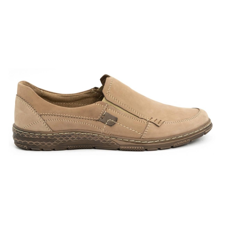 Olivier Mocasines hombre piel 943MA beige