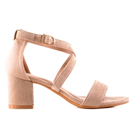 W. Potocki Sandalias En Tacones Altos Potocki beige