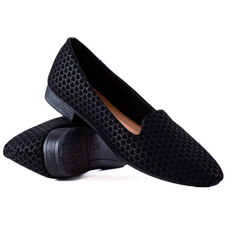 TRENDI Señores clásicos con patrón negro TRENDI Señores clásicos con patrón negro