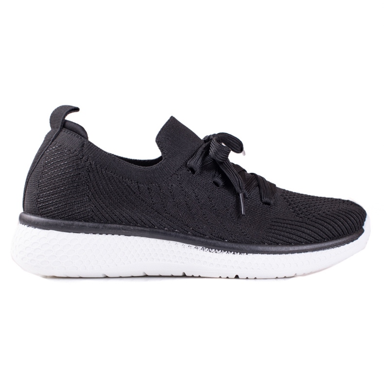TRENDI Calzado deportivo cómodo negro
