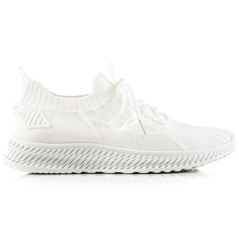 TRENDI Calzado deportivo de moda blanco