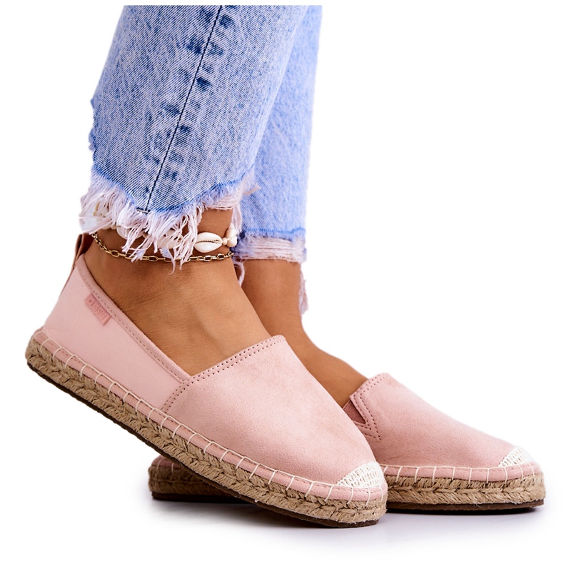 Alpargatas Clásicas Mujer Big Star JJ274955 Rosa rosado