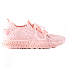 TRENDI Calzado deportivo de moda rosa