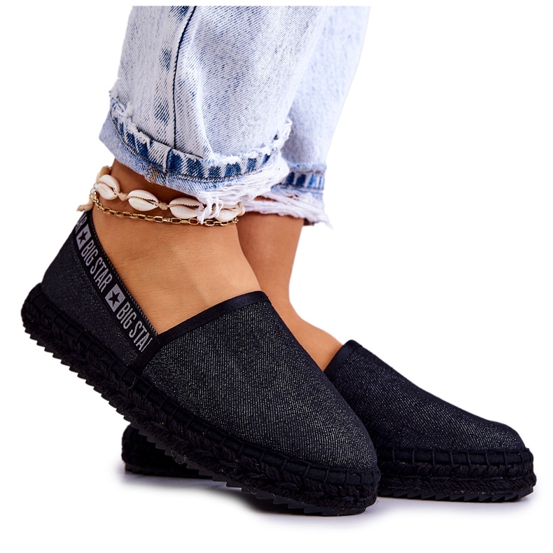 Alpargatas sin cordones Big Star JJ274878 Negro
