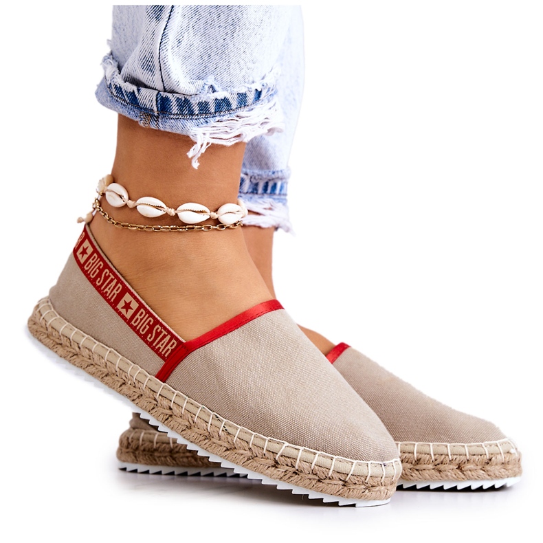 Alpargatas sin cordones Big Star JJ274879 Beige