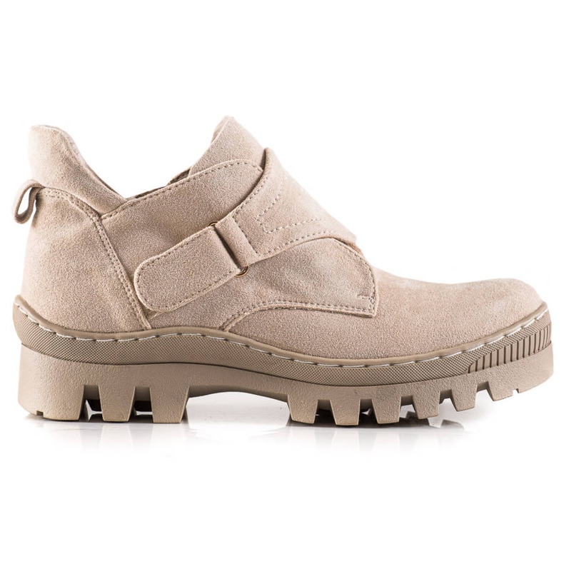 S. BARSKI Bota Velcro S.BARSKI beige