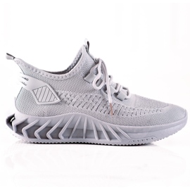 TRENDI Zapatillas Textiles Grises