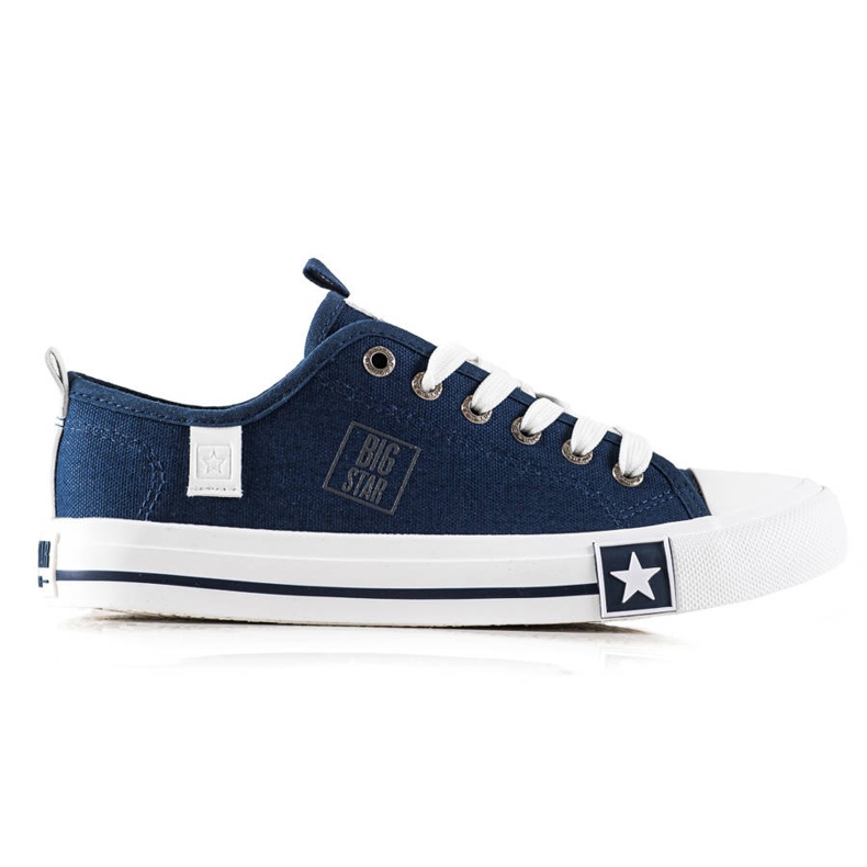 Zapatillas Big Star para mujer JJ274256 azul marino azul