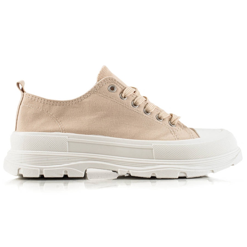 TRENDI Zapatillas beige de moda