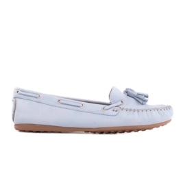 Marco Shoes Mocasines suela flexible azul