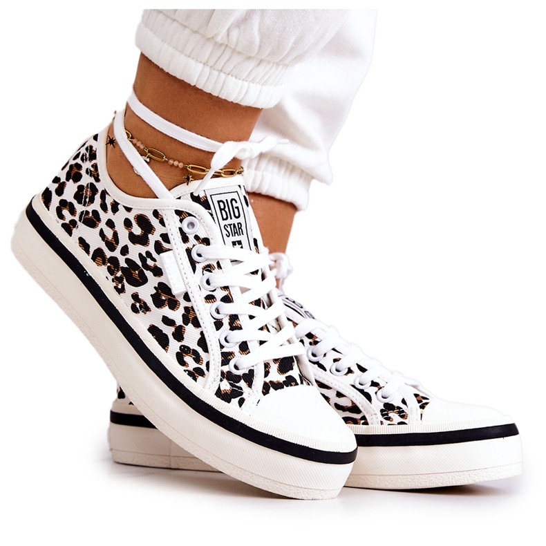 Zapatillas Mujer Pantera Big Star JJ274615 Blanco