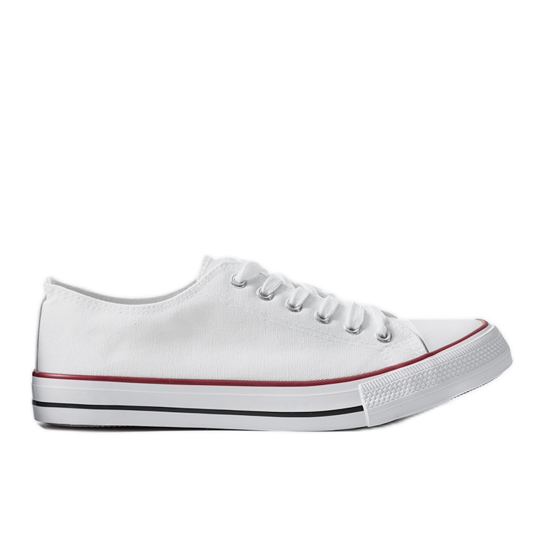 Zapatillas blancas de hombre Viktor blanco Zapatillas blancas de hombre Viktor blanco