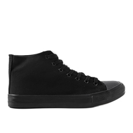 Zapatillas tobilleras Paus negras negro
