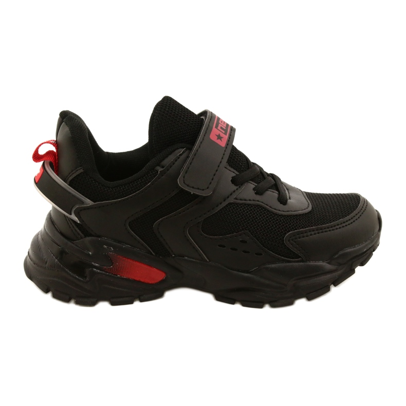 Zapatillas Deportivas Velcro Niño News 22DZ32-4930 Negro