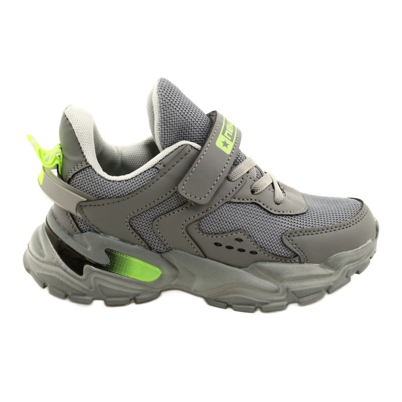 NEWS Zapatos deportivos para niños para velcro 22Z32-4930 gris