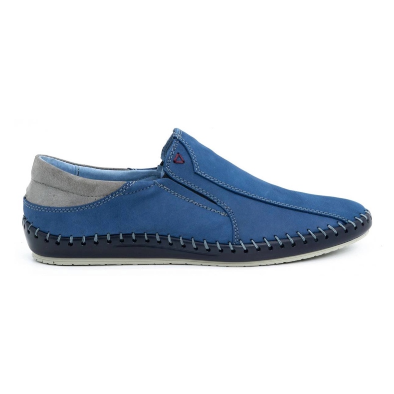 Olivier Zapatos hombre piel mocasines 936MA azul Olivier Zapatos hombre piel mocasines 936MA azul