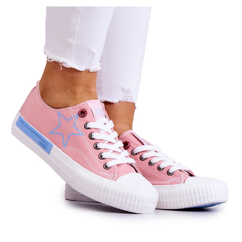Zapatillas Bajas de Mujer Big Star JJ274385 Rosa rosado