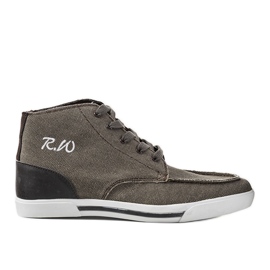 Deportivas perez tobilleras marrones beige