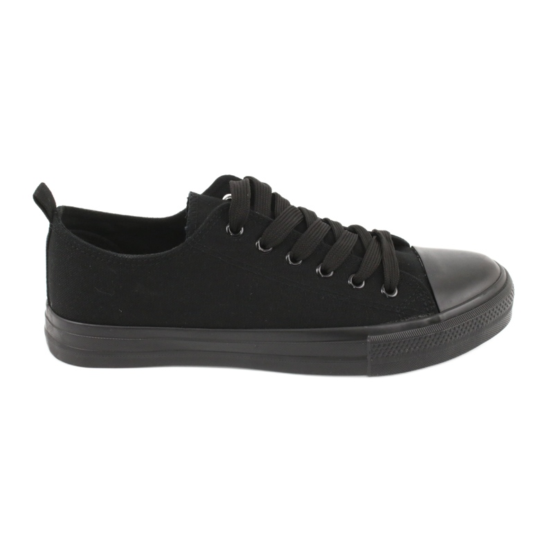 Zapatillas deportivas negras American Club LH16 / 22 para hombre negro