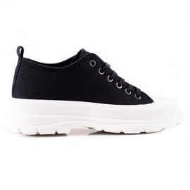 TRENDI Zapatillas bajas negras negro TRENDI Zapatillas bajas negras negro