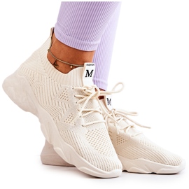 PS1 Deportivas Deportivas Tejido Beige Claro Nolene PS1 Deportivas Deportivas Tejido Beige Claro Nolene