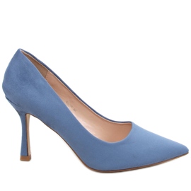 Stilettos mujer Giorgia Blue ante azul