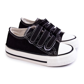 Deportivas Infantiles Velcros Bernie Negras negro Deportivas Infantiles Velcros Bernie Negras negro