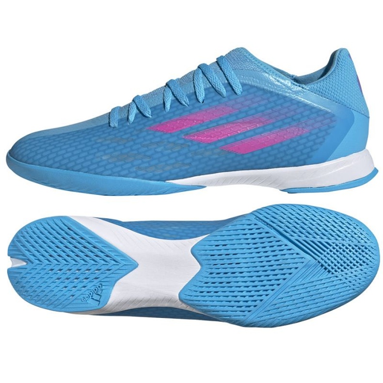 Botas de fútbol Adidas X Speedflow.3 En M GW7489 azul azul