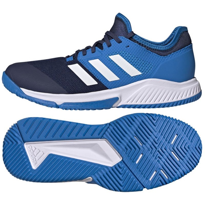 Zapatillas de interior adidas Court Team Bounce M GW5063 azul azules y azul marino