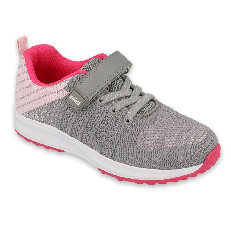 Zapatos befado niño 516Y137 rosado gris