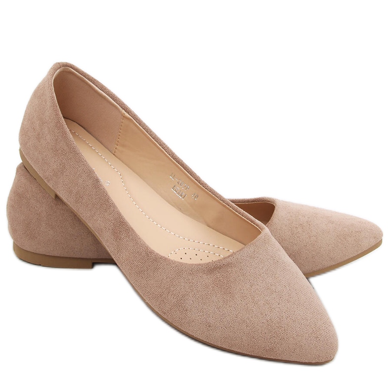Bailarinas de mujer Charita Caqui beige