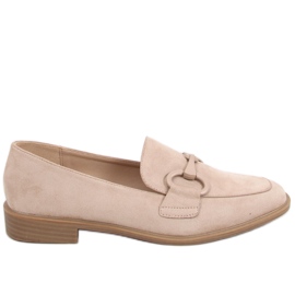 Mocasines mujer Isidora Caqui beige