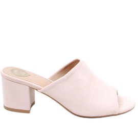 Zapatillas tacón Alessia Rosa rosado