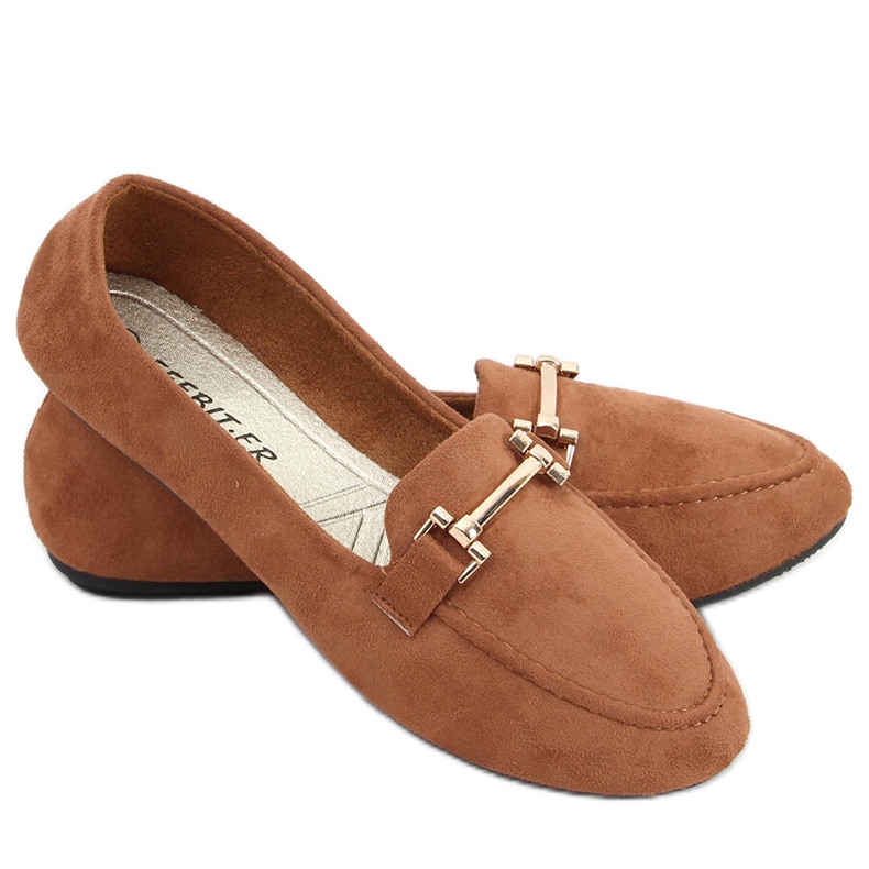 Mocasines mujer Kubra Camel marrón