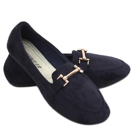 Mocasines mujer Kubra Navy azul marino